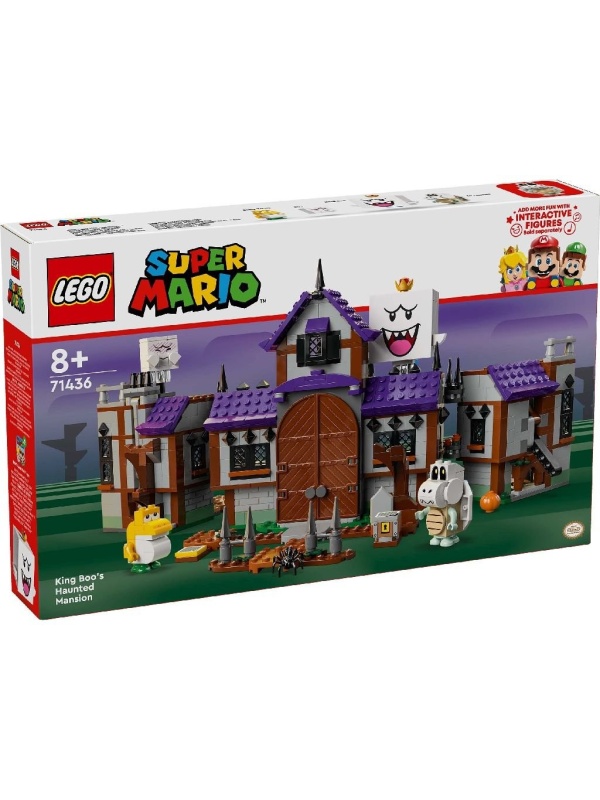 LEGO SUPER MARIO CONACUL BANTUIT AL LUI KING BOO 71436