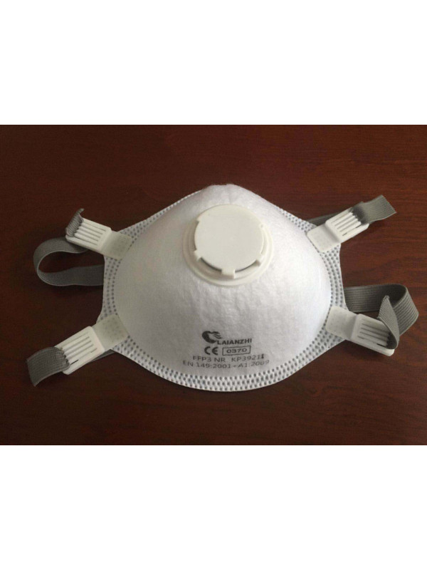 Masca de protectie tip FFP3, cu valva, model KP39211, alba / 1 buc