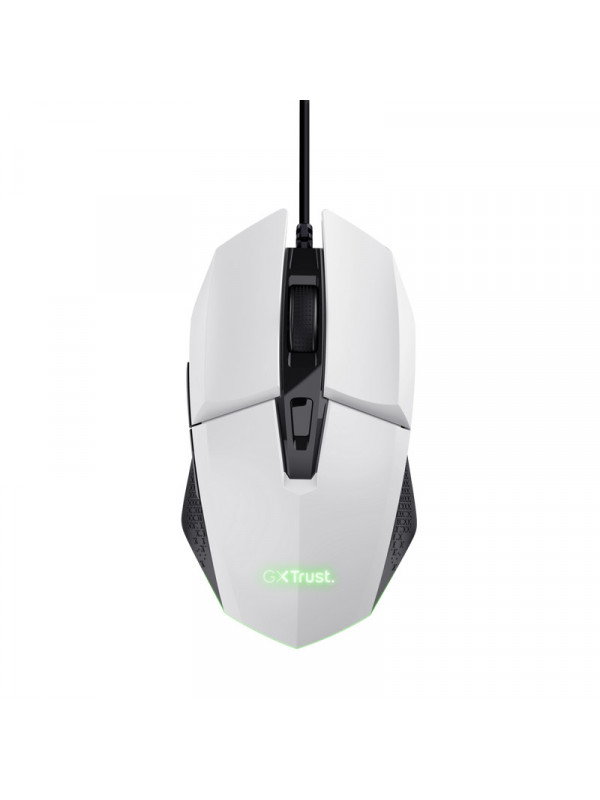 Mouse Trust GXT109W FELOX 6400 DPI, alb