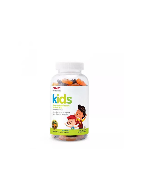 MULTIVITAMINE COPII 2-12ANI AROMA FRUCTE 120JELEURI