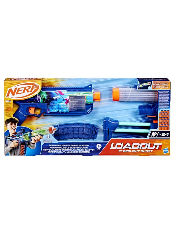 NERF BLASTER LOADOUT CYBERLIGHT GHOST