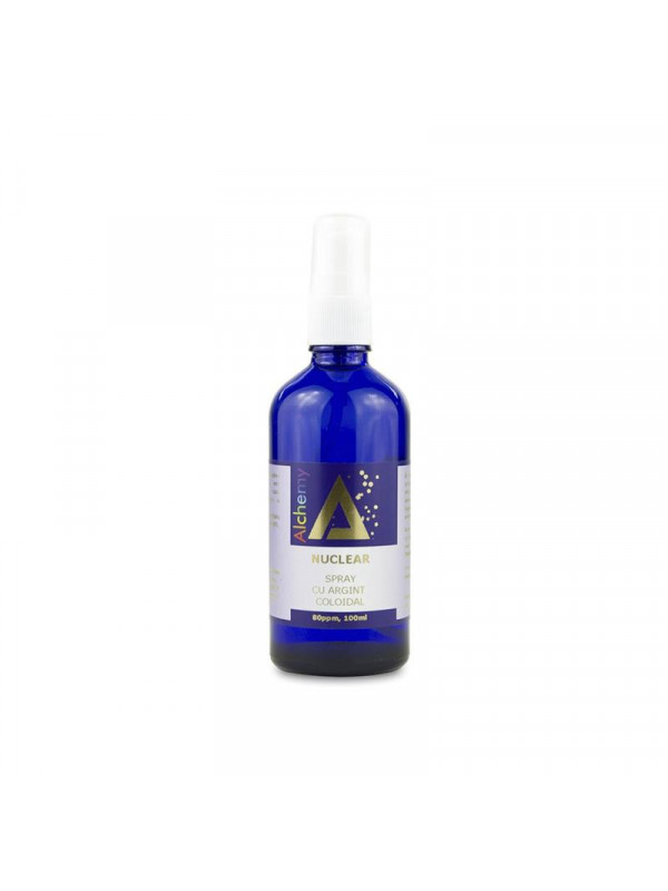 NUCLEAR LOTIUNE INGR.PIELII CU AG COLOIDAL 80PPM "ALCHEMY" 100ml AGHORAS