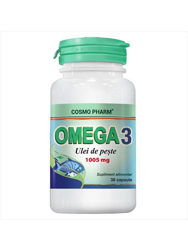 OMEGA 3 ULEI PESTE 1005MG 30CPS