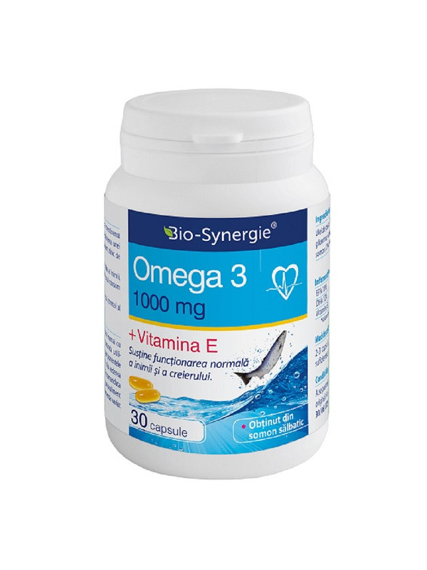 OMEGA 3 + VITAMINA E 1000mg 30cps BIO-SYNERGIE ACTIV