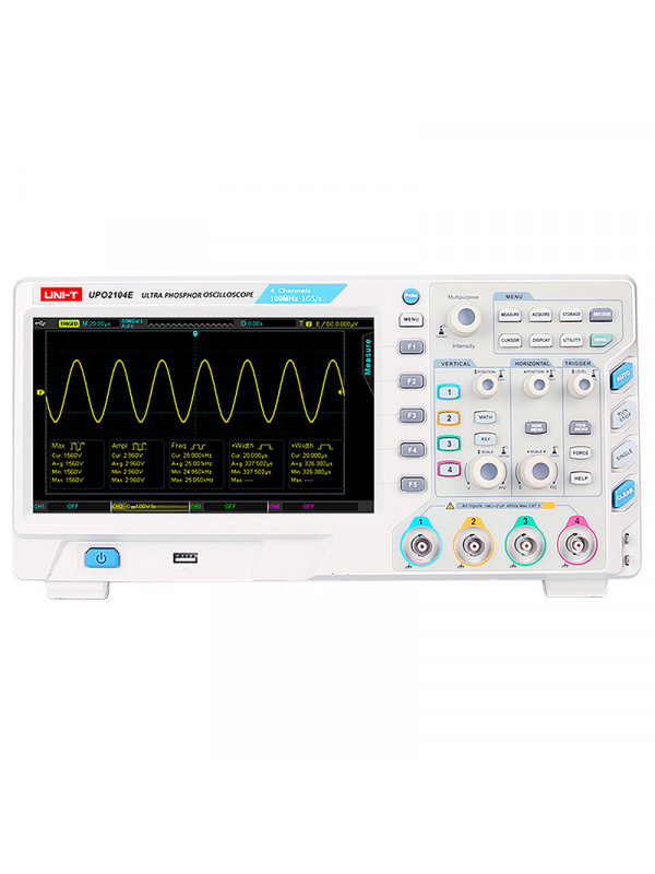OSCILOSCOP DISPLAY ULTRA PHOSPHOR UPO2102 UNI-T