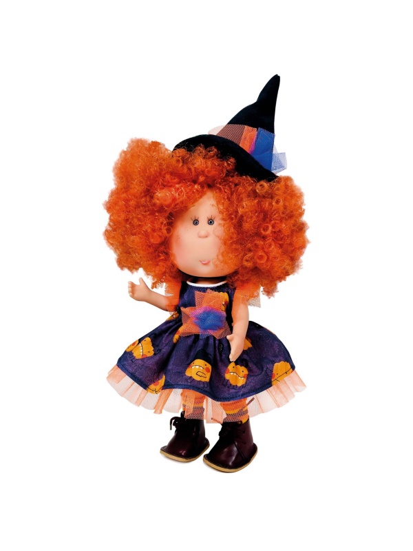 Papusa Nines D'Onil, Mia Halloween, cu miros de vanilie, 30 cm (2024)