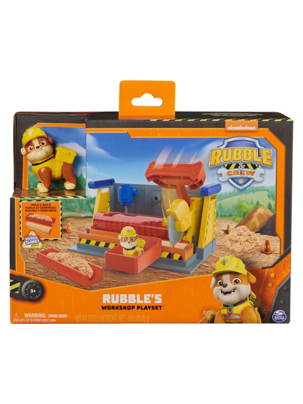 PATRULA CATELUSILOR RUBBLE SI ECHIPA SET DE JOACA SANTIER