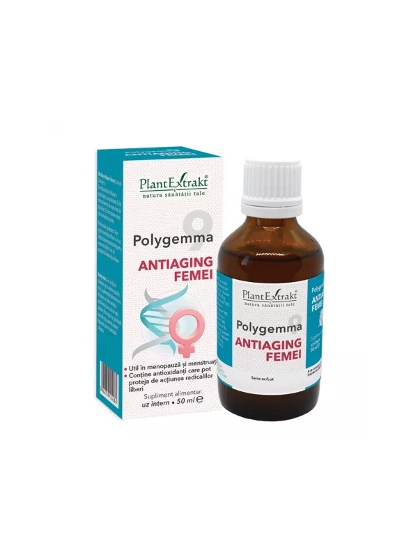 POLYGEMMA 9 ANTIAGING FEMEI 50ML
