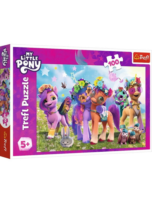 PUZZLE TREFL 100 MY LITTLE PONY PONEII AMUZANTI
