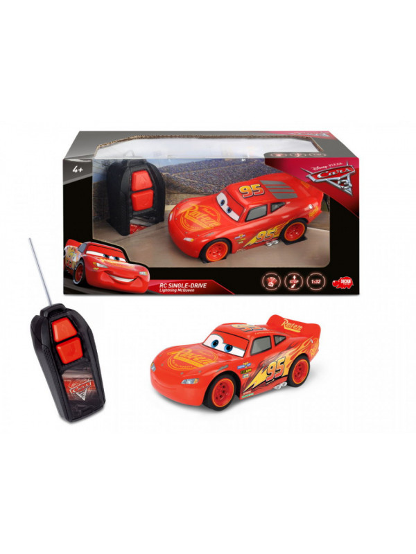 Rc cars 3 lightning mcqueen single drive