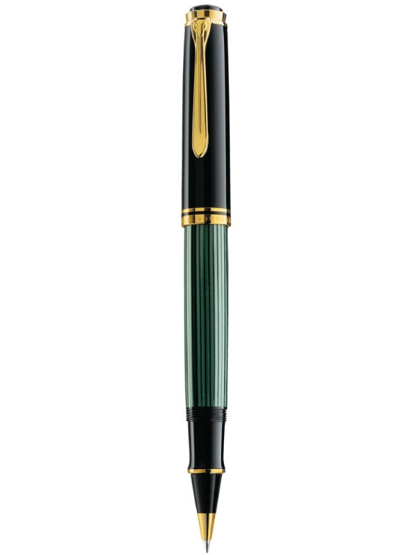 ROLLER SOUVERAN R800,ACCESORII PLACATE CU AUR, CORP NEGRU-VERDE