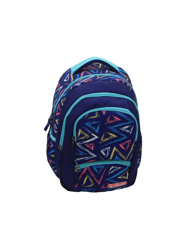 RUCSAC, ZIPPER PRO, DIMENSIUNE 43X29X22 CM, MOTIV TRIANGLE