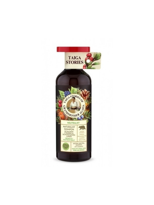 Sampon natural antimatrata cu propolis "bunica agafia" 500ml adams vision