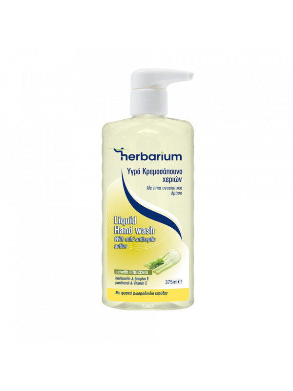 Sapun lichid cu efect antibacterian Herbarium fenicul cu panthenol si vit. E 375ml