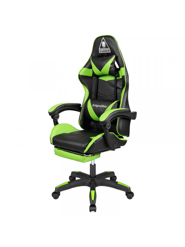 SCAUN GAMING WARRIOR GX-150 VERDE KRUGER&MATZ