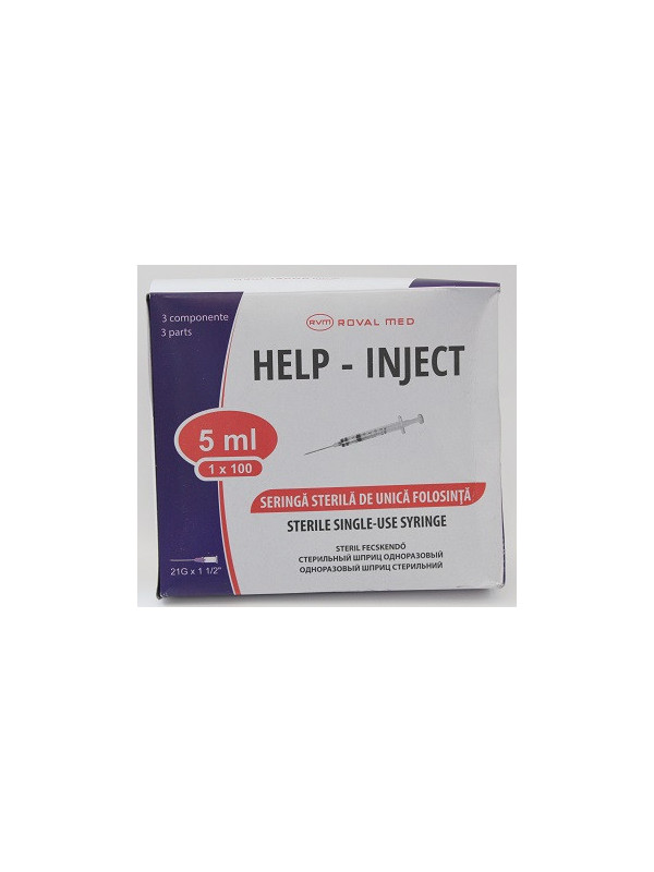 Seringa 5 ml cu ac