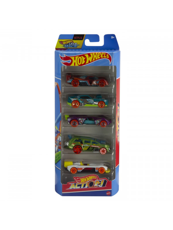 SET 5 MASINI HOT WHEELS ACTION