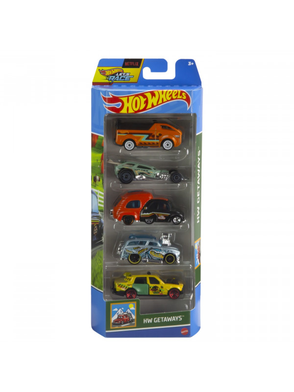 SET 5 MASINI HOT WHEELS HW GETAWAYS