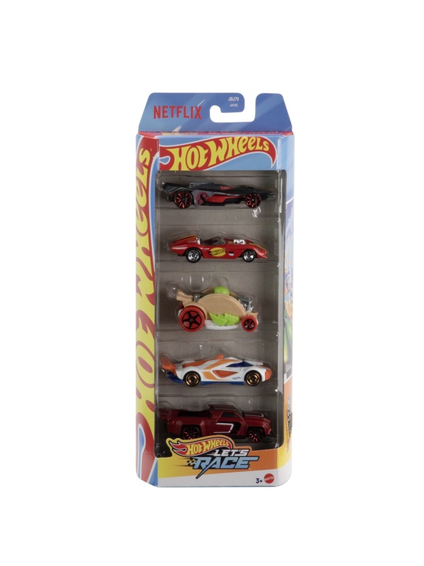 SET 5 MASINI HOT WHEELS LETS RACE