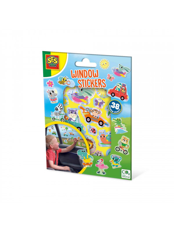 Set creativ - Autocolante pentru fereastra