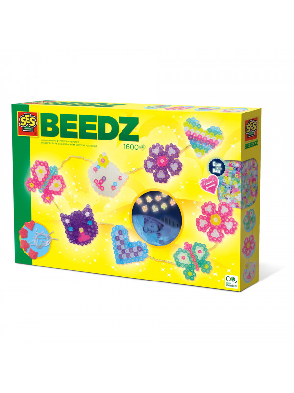 Set creativ Beedz - Margele de calcat Ghirlanda luminoasa