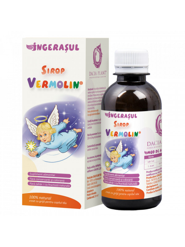 Sirop vermolin ingeras 200ml dacia plant