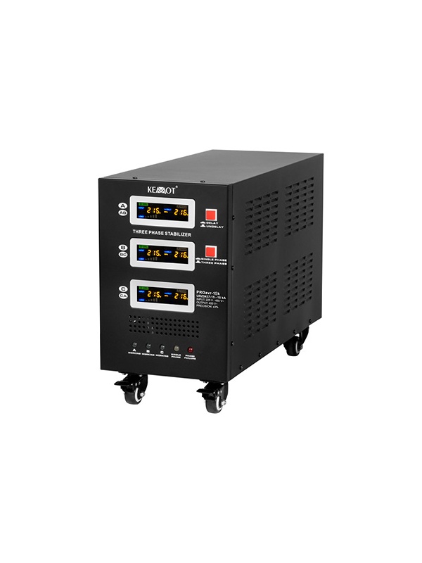STABILIZATOR SERVOMOTOR TRIFAZAT 15KVA PROAVR-15K KEMOT