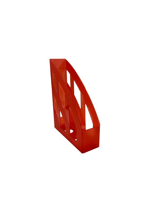 SUPORT DOSARE PLASTIC A4 ROSU TRANSLUCIDÂ Â
