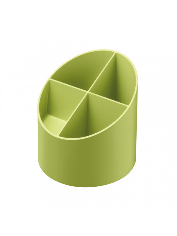 SUPORT ROTUND INSTRUMENTE DE SCRIS 4 COMPARTIMENTE VERDE GREENLINE BLUE ANGEL