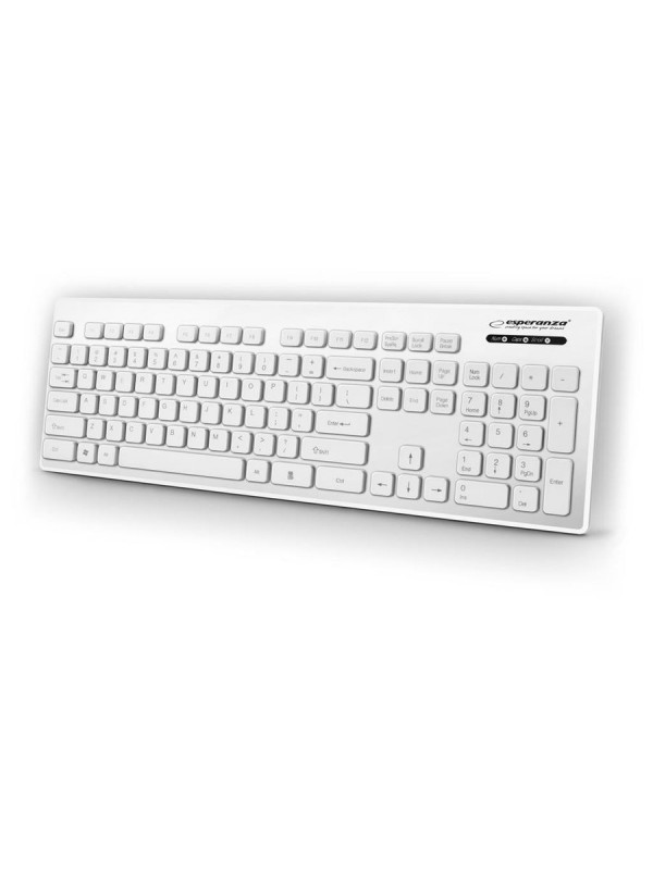 Tastatura USB rezistenta la apa, 103 taste qwerty, IP05, Esperanza Singapore