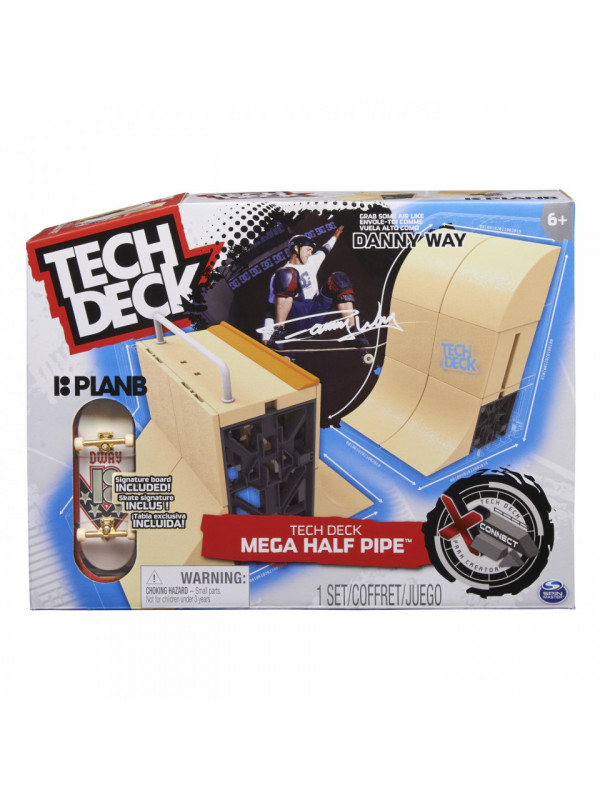 Tech dech rampa mega half pipe