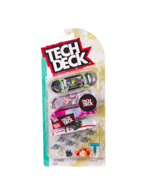 TECH DECK PACHET 4 PIESE FINGERBOARD SHAME 9.6CM