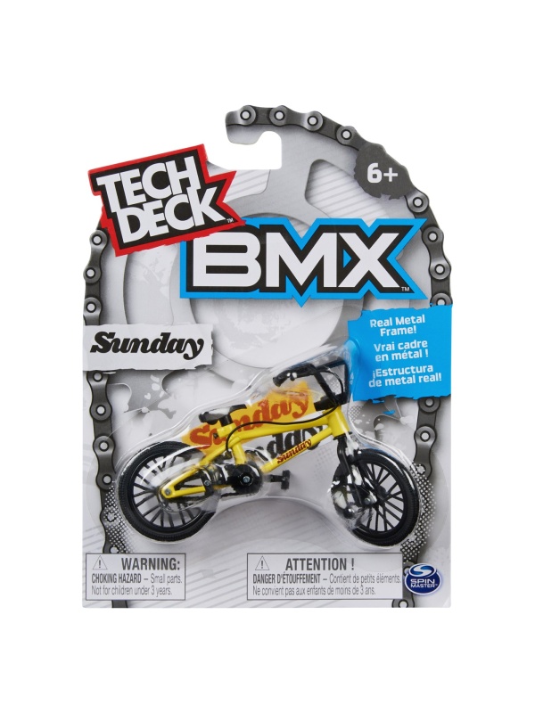 TECH DECK PACHET BICICLETA BMX SUNDAY GALBEN