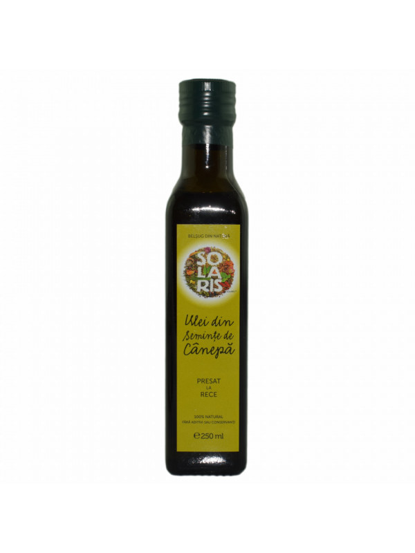 ULEI SEMINTE CANEPA PRESAT LA RECE 250ml SOLARIS