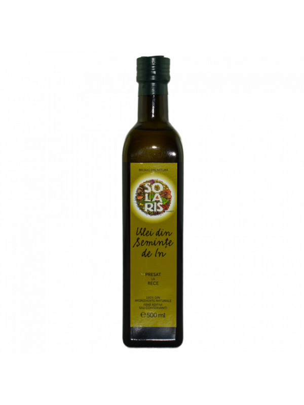 Ulei seminte in presat la rece 500ml Solaris