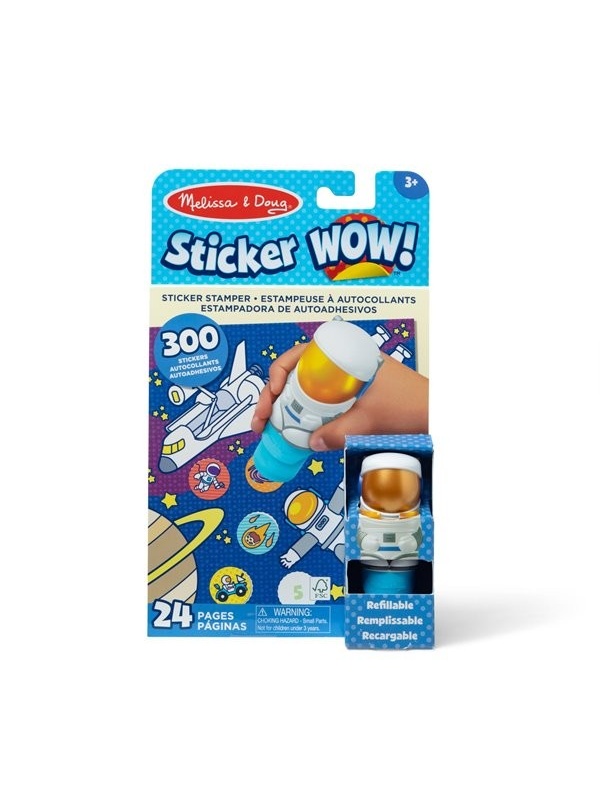Activitati cu autocolante Sticker WOW Astronaut