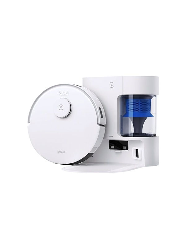 Aspirator robot DEEBOT N20 PLUS White Ecovacs8000Pa, True Mapping, OZMO Mopping System