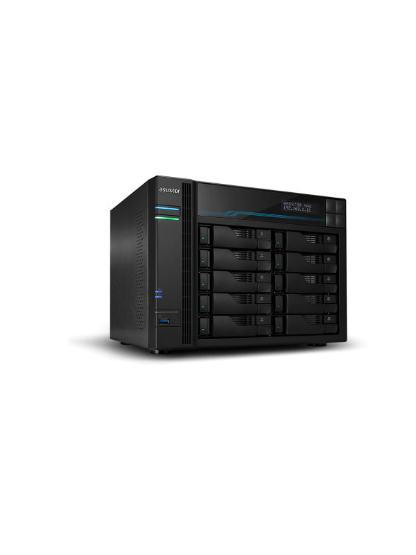 ASUSTOR NAS 10 Bay Intel ATOM C3538 QC 2.1GHz, 8GB, M2, USB 3.2