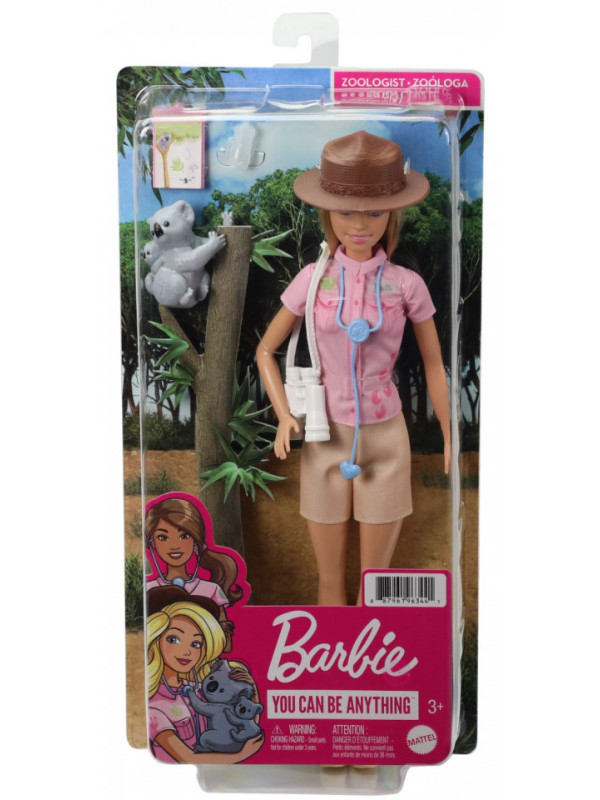 Barbie you can be anything papusa zoologist