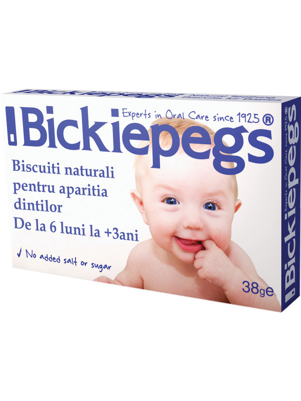 BISCUITI PENTRU APARITIA DINTILOR 6M+ 38GR