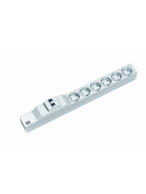 BM IT PDU power strip 6x sockets,1xMCB