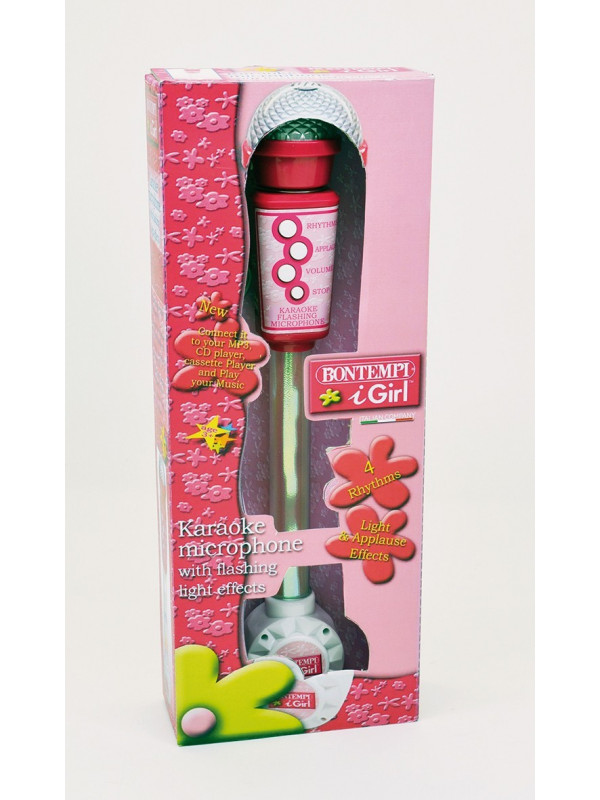 BONTEMPI MICROFON CU LUMINI GIRL