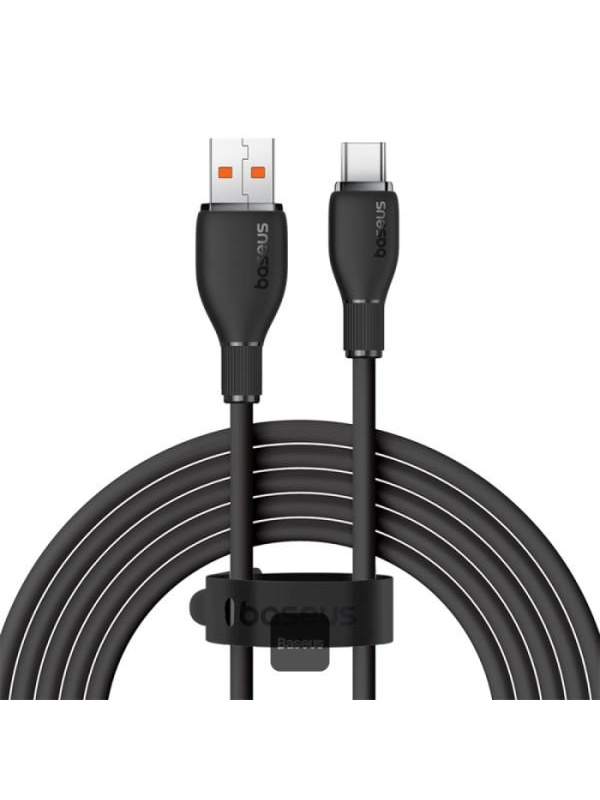 Cablu Baseus Pudding USB-USB-C, negru