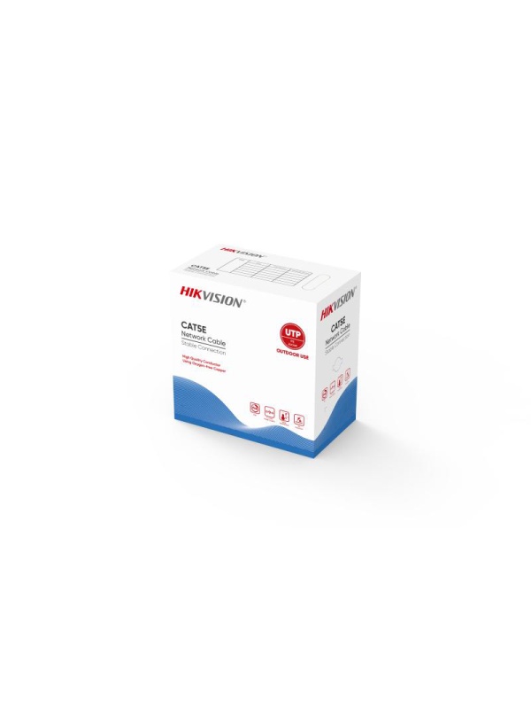 CABLU UTP HIKVISION CAT. 5E 305M NEGRU
