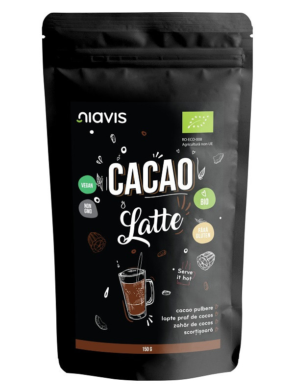 CACAO LATTE PULBERE ECOLOGICA 150GR