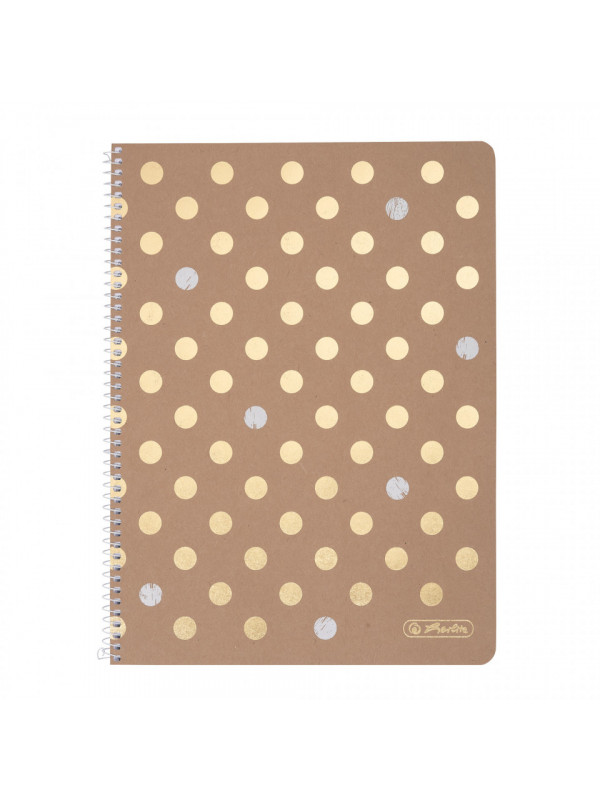 Caiet a4 80 file cu spirala patratele pure glam