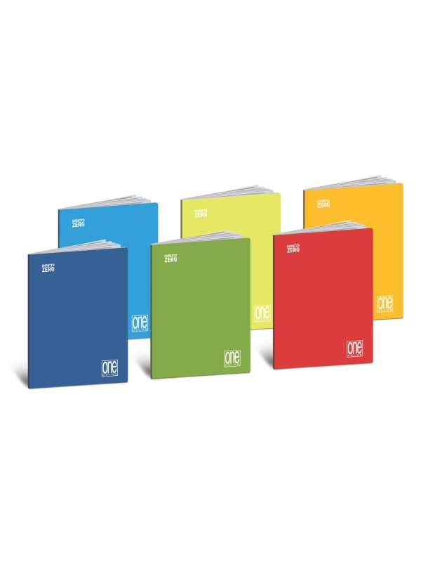 Caiet A4 cu Jolly Page - One Color Zero Impact, 80 g/m2, 40 pag. (Dictando)