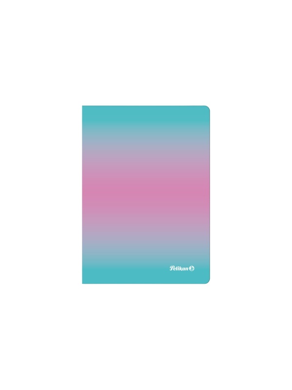 CAIET A6 COLOR EDITION 80 FILE, HARTIE 70G/MP, PATRATELE, CULOARE ROZ/MENTA