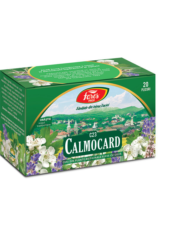 Ceai calmocard (calmant cardiac) 20dz fares