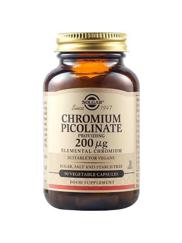 CHROMIUM PICOLINATE 200MCG 90CPS